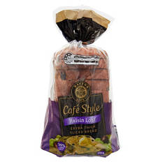 Cafe Style Raisin Loaf 650g